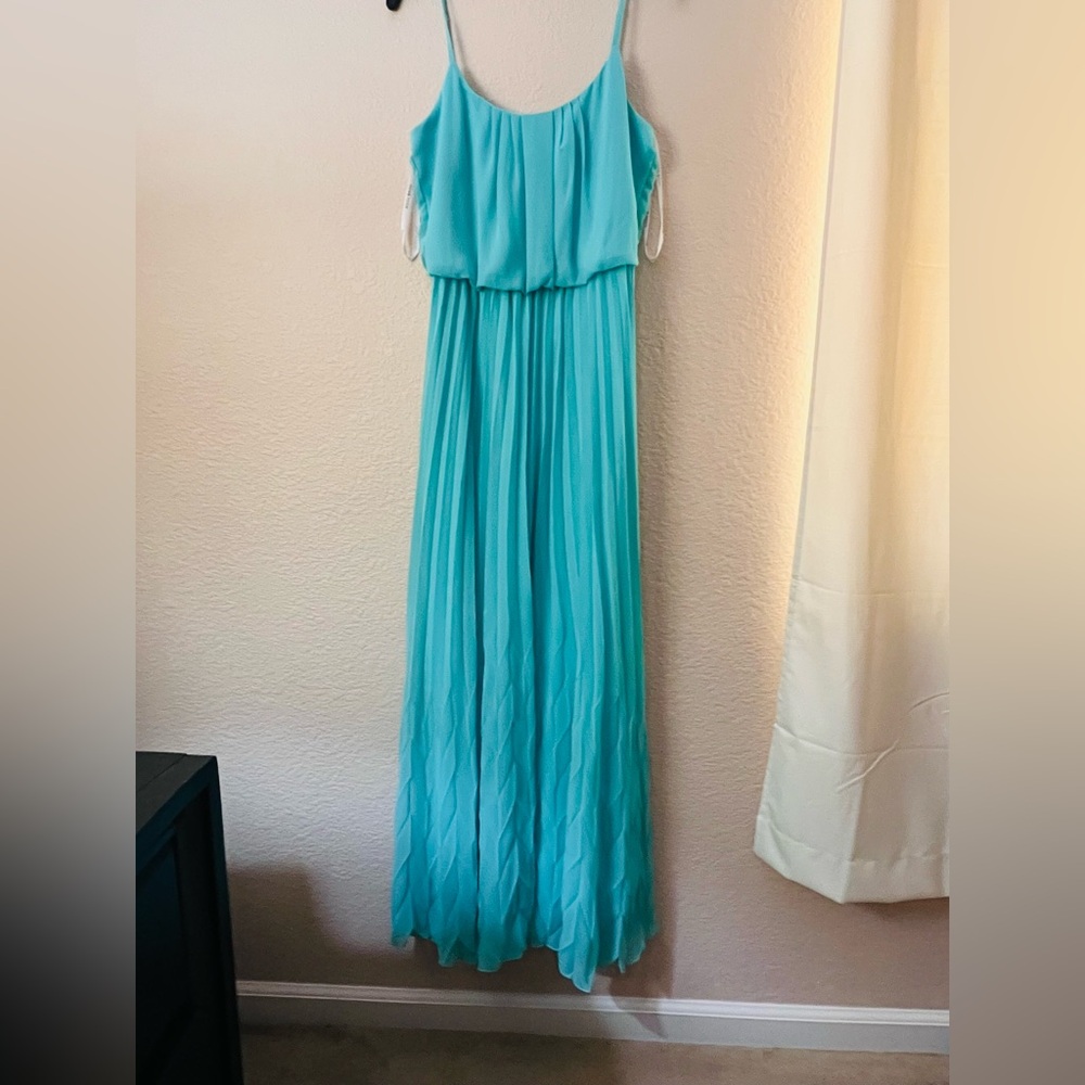 Bisou Bisou Turquoise Maxi Dress